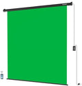78.7" x 86.6" Motorized Pull Down Green Screen, Wall Mount