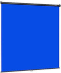 78.7 x 86.6in Retractable Pull Down Blue Screen Chroma Key Backdrop