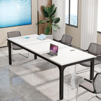 78.74 Inch Conference Table, 6.5FT Rectangular Meeting Table, alternate view 4