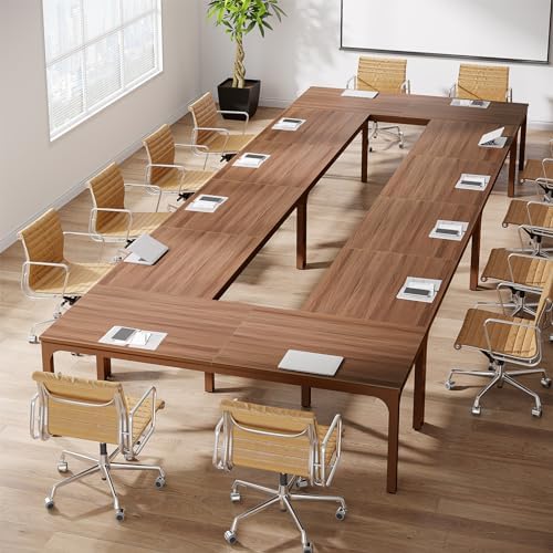 78.74 Inch Rectangular Conference Table, 6.5FT Meeting Table, alternate view 5