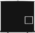 78.7x90in Collapsible Black Backdrop Screen Portable Retractable