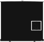 78.7x90in Collapsible Black Backdrop Screen Portable Retractable