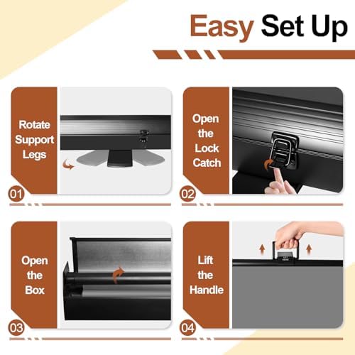 78.7x90in Collapsible Grey Backdrop Screen Portable Retractable, alternate view 6