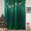 7FTx7FT Iridescent Green Sequin Backdrop
