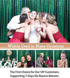 7FTx7FT Iridescent Green Sequin Backdrop, alternate view 5
