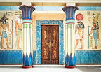 7x5ft Fabric Egyptian Backdrop Ancient Egyptian Writing Pharaoh Hieroglyphics Egypt Photography Backdrop Wall