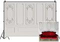 7x5ft Vintage Room Inside Backdrop European Frame Modern House French Castle Cementery Wall Retro Style Photo