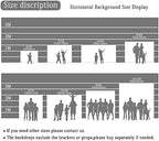 7x5ft White Floral Mr and Mrs Floral Bridal Shower Backdrop in 7x5ft in White, alternate view 7