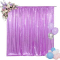 7x7ft Lavender Sequin Backdrop for Photography Shimmer in 7FT x 7FT in Lavender