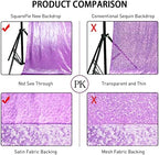 7x7ft Lavender Sequin Backdrop for Photography Shimmer in 7FT x 7FT in Lavender, alternate view 3