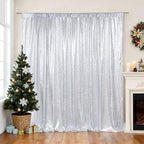 7x7ft Silver Sequin Backdrop for Photography Shimmer in 7FT x 7FT in Silver, alternate view 6