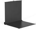 7x7x7 ft Collapsible Black Screen - FloorFlex with Stand in 7x7x7 ft