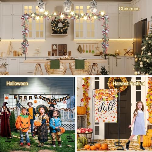 8.2 FT Wedding Arch Square Backdrop Stand Extra Clamps to Table Rod Frame, alternate view 5