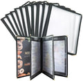 8.5 x 11 Inch Menu Covers, 10 Pack 4 Page 8 View in 8.5 x 11 Inch in Clear