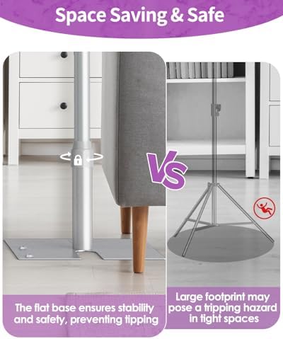 8.5x10 Pipe and Drape Stand Kit, Heavy Duty Backdrop Stand Adjustable, Sturdy Metal Back Drop Decoration Frame, alternate