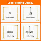 8.5x10ft Heavy Duty Backdrop Stand Adjustable Pipe and Drape Stand in 8.5x10ft, alternate view 6