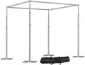 8.6Ft Tall x 40Ft Wide Adjustable Pipe and Drape Photo Background Support Kit,8.6ft Square Backdrop Stand Heavy