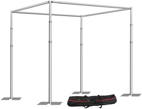8.6Ft Tall x 40Ft Wide Adjustable Pipe and Drape Photo Background Support Kit,8.6ft Square Backdrop Stand Heavy