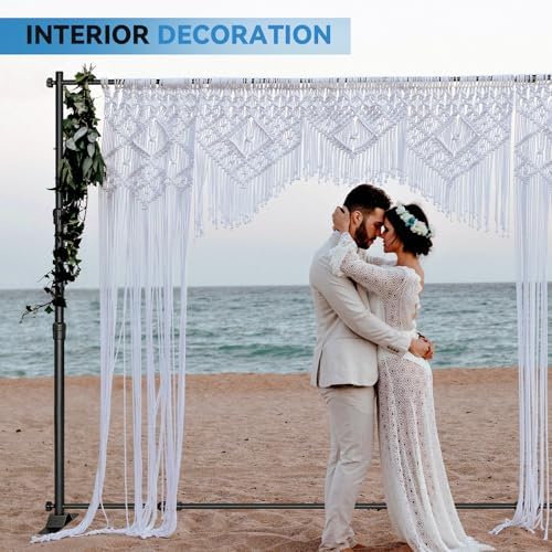 8×8‘ Backdrop Stand Banner Stand Kit with Carry Bag Heavy-Duty Photography Step & Repeat Stand Height and Width, alternate