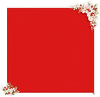 8×8 FT Square Arch Backdrop Cover Red Spandex Arch Covers Fitted Wedding Balloon Arch Backdrop Stretchy Cover, alternate view