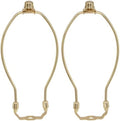 8 Inch Lamp Shade Harp Holder, 2 Pcs, Gold in Gold
