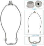 8 Inch Lamp Shade Harp Holder, 2 Pcs, Silver in Silver, alternate view 3