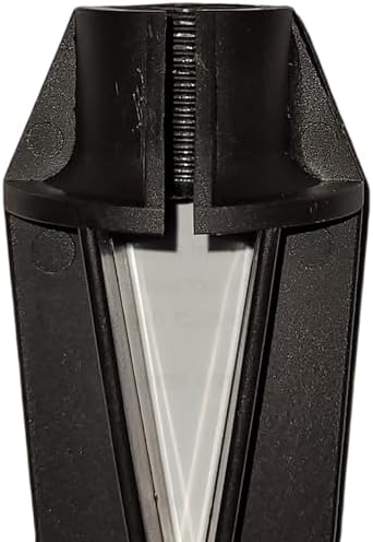 8" Outdoor Light Stake in Black Finish - Support Light Fixture Spikes, Universal Use, Resin Materials, Side, alternate view 2