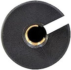 8" Outdoor Light Stake in Black Finish - Support Light Fixture Spikes, Universal Use, Resin Materials, Side, alternate view 5