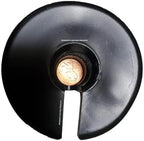 8" Outdoor Light Stake in Black Finish - Support Light Fixture Spikes, Universal Use, Resin Materials, Side, alternate view 2