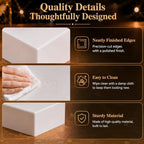 8 Pack, Food Display Stands for Dessert Table in White, alternate view 5