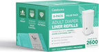 8 Pack Janibell Akord Refill Liners, Compatible with Janibell Akord 280 Slim Model, Adult Diaper Pail Liners