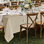 8 Pack Nature Tablecloths 60x102 Inch for 6 Ft Rectangle Tables in 60x102 Inch in Nature, alternate view 2