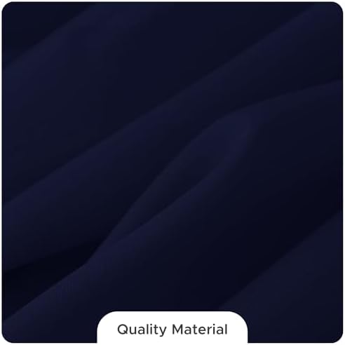 8 Pack Navy Tablecloths 60x102 Inch for 6 Ft Rectangle Tables in 60x102 Inch in Navy, alternate view 3