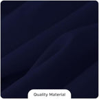 8 Pack Navy Tablecloths 60x102 Inch for 6 Ft Rectangle Tables in 60x102 Inch in Navy, alternate view 3
