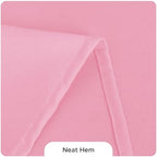 8 Pack Pink Tablecloths 70x120 Inch for 6-8 Ft Rectangle Tables in 70x120 Inch in Pink, alternate view 4