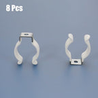 (8-Pack) T8 U Clips Holder Bracket for 8FT LED Light Bulbs, LED Fluorescent Tube Replacement Mounting, alternate view 3