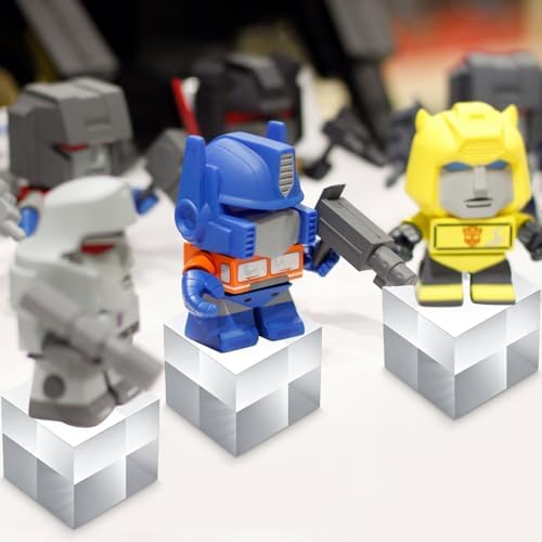 8 Pcs Acrylic Display Block Clear Cube 1 x 1 x 1 Inch, Photo Props in 1 x 1 x 1 Inch in clear acrylic, alternate view 6