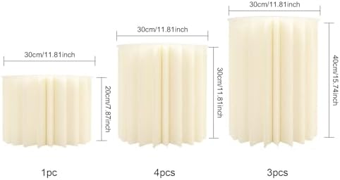 8 Pcs Cake Display Stands, Cardboard Cupcake Buffet Risers, 12" Foldable Reusable Food Display Risers With, alternate view 3