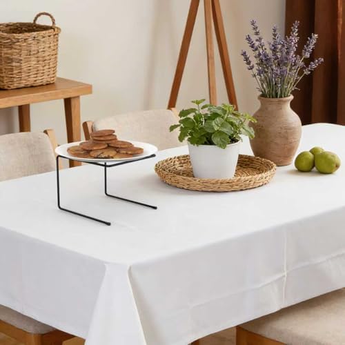 8 Pcs Pizza Table Stand Holder, Pizza Display Stands, for Home, Party in Black, alternate view 6