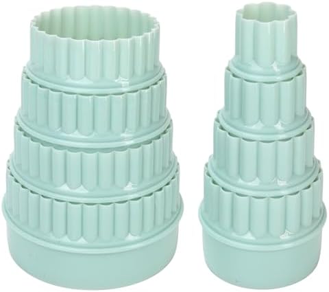 8 Pieces Stacker Display Stands for Pyrex Mixed Cinderella Bowls, Round Bowl Risers Separators Stacking Rings