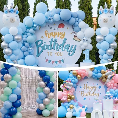 8 Sets Balloon Column Stand Kit, 7ft, Classic Metal, alternate view 5