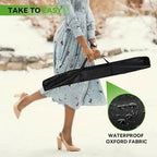 8'x10' Background Stand Backdrop Support System Set- Photo Video Muslin Studio Backdrop Stand with Carry Bag, alternate view