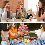 80 Pack 7 Oz Clear Clear Plastic Dessert Cups in 7 oz in Clear, alternate view 6