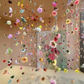 80 Pcs Floating Flowers for Wedding Decorations Flower Garlands Artificial Wildflower Vines Floral Hanging