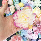80 Pcs Floating Flowers for Wedding Decorations Flower Garlands Artificial Wildflower Vines Floral Hanging, alternate view 5