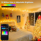 800 LED RGB String Light Outdoor Indoor, Halloween Lights Plug in, alternate view 4