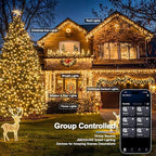 800 LED RGB String Light Outdoor Indoor, Halloween Lights Plug in, alternate view 6