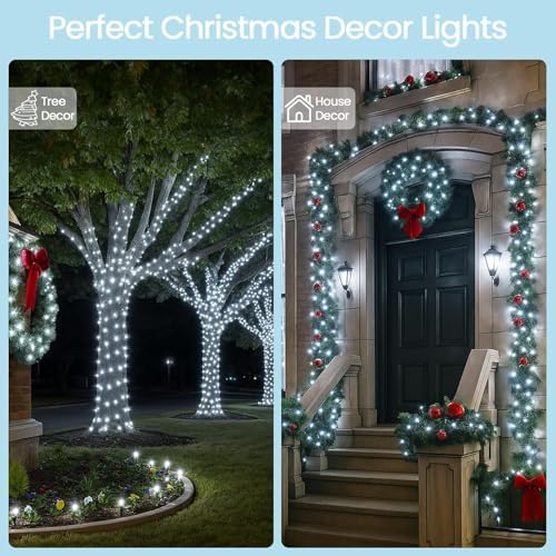800 LED String Lights, 272FT Super-Long Christmas Lights Outdoor Indoor, alternate view 6