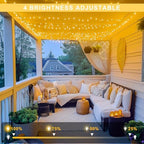 800 LED String Lights Indoor Outdoor Christmas Lights Plug in, alternate view 3