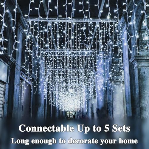 800LED 288Ft String Lights, Christmas Lights Indoor Outdoor, alternate view 5